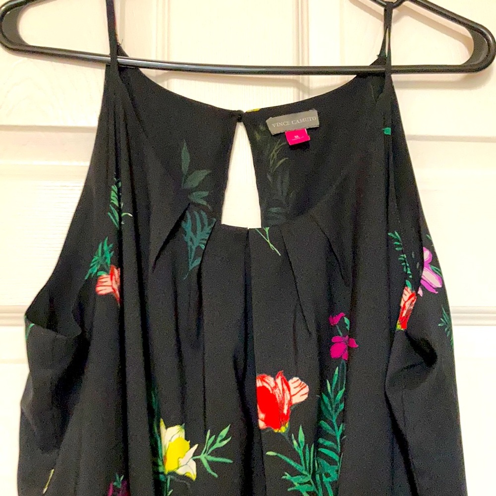 Vince Camuto Floral Jumpsuit XL
